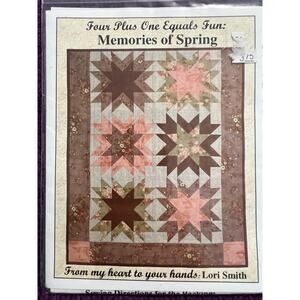 quilt pattern mini quilt  16in x 20in geometric stars